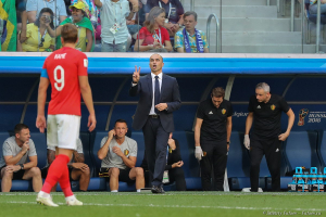 Матч за 3е место.  Бельгия - Англия.  Стадион Зенит-Арена в Санкт-Петербурге.  Фотосъемка ЧМ по футболу 2018.  Фотограф Дмитрий Фуфаев.