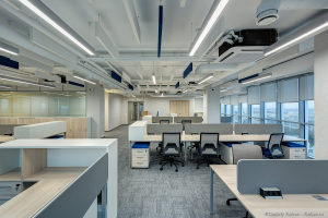 Офисные помещения в БЦ Литер Тауэр - фотосъемка интерьеров. Фотограф Дмитрий Фуфаев.