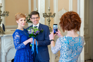 Небольшая фотосессия в ожидании церемонии. Фотограф Дмитрий Фуфаев.