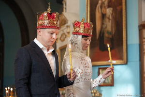 Жених и Невеста. Таинство Венчания. Фотограф на венчание Дмитрий Фуфаев.