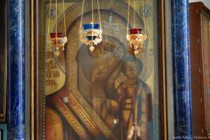 Икона в храме Зеленогорска. Фотограф Дмитрий Фуфаев.