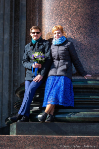 Жених и Невеста. Свадебная прогулка. Свадебный фотограф Дмитрий Фуфаев.