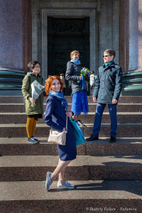 Свадебная прогулка. Свадебный фотограф Дмитрий Фуфаев.