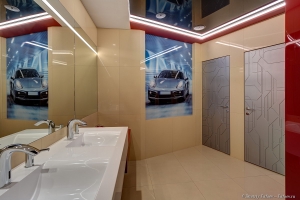 Туалетные комнаты. Фотограф Дмитрий Фуфаев.