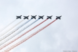 Воздушный парад. Праздник Военно-Морского флота России в Санкт-Петербурге 2019г. Фотограф на праздник Дмитрий Фуфаев.
