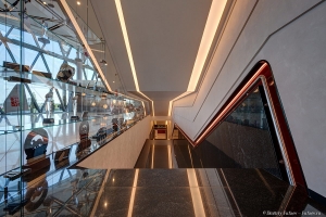 Лестница в уникальном комплексе Игора Драйв. Фотограф Дмитрий Фуфаев.