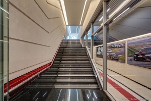 Лестница в уникальном комплексе Игора Драйв. Фотограф Дмитрий Фуфаев.