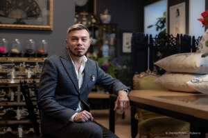 Портрет известного модельера Стаса Лопаткина. 22г