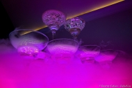 Бокалы в розовом свете. Фотограф Дмитрий Фуфаев