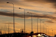 Приморское шоссе фото фонарей