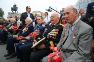 Ветераны на празднике в день  Ништадского мира