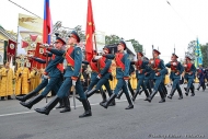 Военные на празднике в Лавре