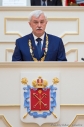 Портрет Губернатора Санкт-Петербурга на официальном вступлении в должность
