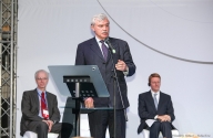 Выступление губернатора Георгия Полтавченко на открытии завода стиральных машин