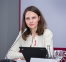 Елена Баранович, Eventum Premo фото на пресс - конференции Аристон Термо Групп
