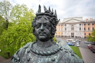 Голова Петра Великого прижизненно им заказанный монумент