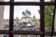 Успенский собор Тихвинского Богородичного Успенского мужского монастыря.