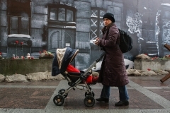 Инсталляция на ул.Малая Садовая - Блокадная память. Фотограф Дмитрий Фуфаев.овая - Блокадная память. Фотограф Дмитрий Фуфаев.