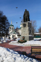Памятник Адмиралу Колчаку в Иркутске. Фотограф Дмитрий Фуфаев.