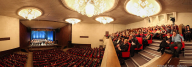 Панорама зала театра во время выступления оркестра под управлением Гергиева в Иркутске. Фотограф на мероприятие Дмитрий Фуфаев.