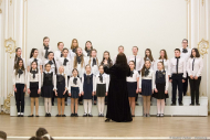 Выступление детского хорового коллектива.  Фотограф на концерт Дмитрий Фуфаев.