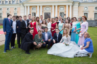 Фотосъемка выпускников на Выпускном в Летнем дворце 21 июня 2017 года. Фотограф на выпускной Дмитрий Фуфаев.