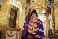 Мощи святой мученицы Татианы принесены в Санкт-Петербург. Фото Дмитрия Фуфаева.