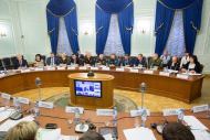 Участники заседания Совета при полномочном представителе Президента СЗФО. Фотограф на деловое мероприятие Дмитрий Фуфаев.