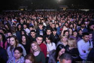 Зрители на празднике Новруз - Байрам в Санкт-Петербурге. Фотограф Дмитрий Фуфаев.