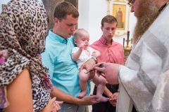 Фотосъемка крещения в Софийском соборе. Фотограф на крещение Дмитрий Фуфаев.