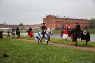 Исторический фестиваль в Петропавловской крепости Битва на Неве. Фотограф Дмитрий Фуфаев.