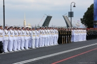 Военно-морской парад в честь дня ВМФ в Санкт-Петербурге 2019г. Фотограф на мероприятие Дмитрий Фуфаев.