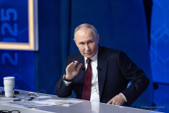 Владимир Владимирович Путин на встрече с журналистами Итоги года Фотограф Дмитрий Фуфаев.