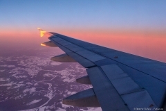 Санкт-Петербург -  Иркутск. Вид из иллюминатора самолета. Фотограф  Дмитрия Фуфаева.